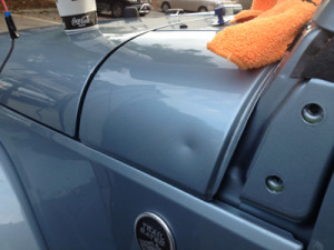 Common jeep dent